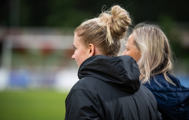 Eesti koondise juhendaja Sirje Kapper. Foto: Liisi Troska / jalgpall.ee