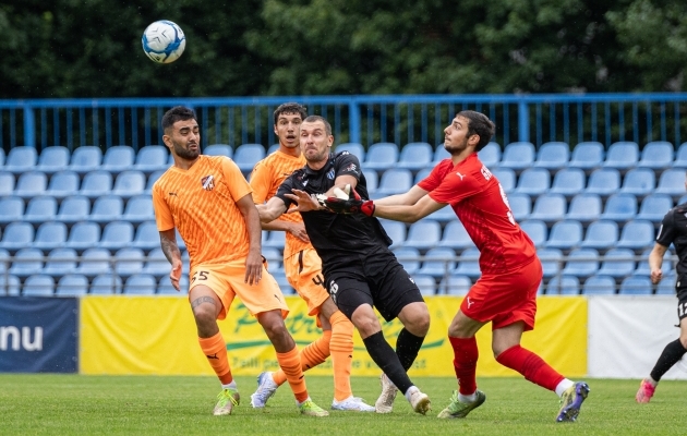 Urartu sai Kadriorus peetud avamängus 2:1 võidu. Foto: Katariina Peetson / jalgpall.ee