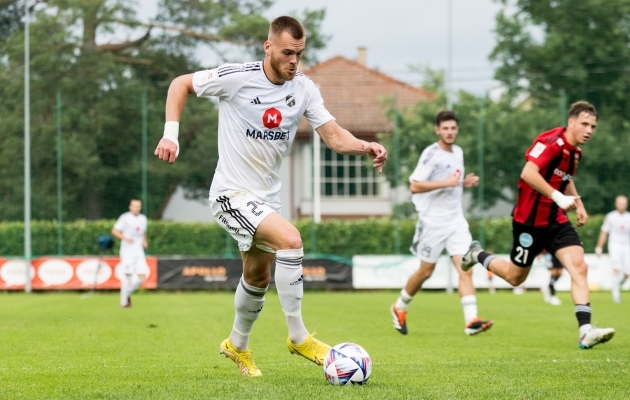 Kaljut ja Tamme kõigutada United seekord ei suutnud. Foto: Katariina Peetson / jalgpall.ee