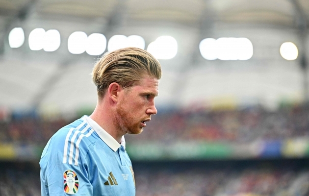 Belgia poolkaitsja Kevin De Bruyne. Foto: Scanpix / Fabrice Coffrini / AFP