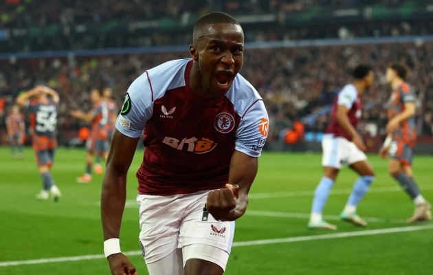 Moussa Diaby. Foto: Scanpix / Molly Darlington / Reuters / File Photo