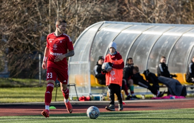 Daniil Rudenko taasliitus Harjuga. Foto: Katariina Peetson / jalgpall.ee