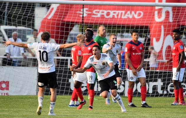 Facundo Stefanazzi kiirest väravast jäi Unitedile väheks. Foto: Sergei Stepanov