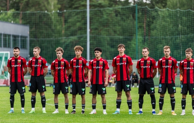 Nõmme Unitedi mängijad. Foto: Katariina Peetson / jalgpall.ee (arhiiv)