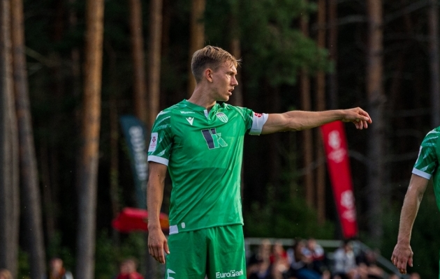 FCI Levadia kapten Rasmus Peetson. Foto: Katariina Peetson / jalgpall.ee