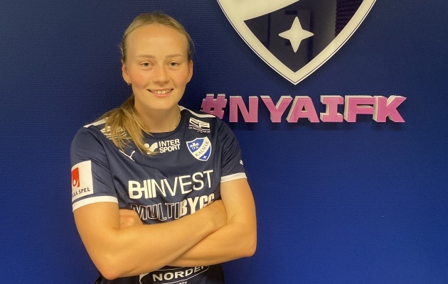 Emma Treiberg on IFK Kalmari mängija. Foto: erakogu