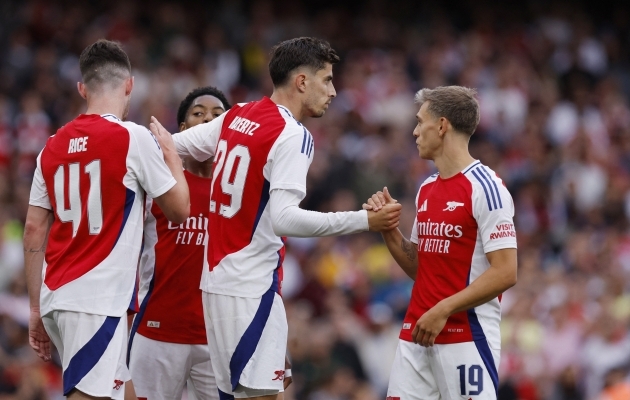 Kai Havertz säras kontrollmängus ühe värava ja kahe resultatiivse sööduga. Foto: Scanpix / Andrew Couldridge / Action Images via Reuters