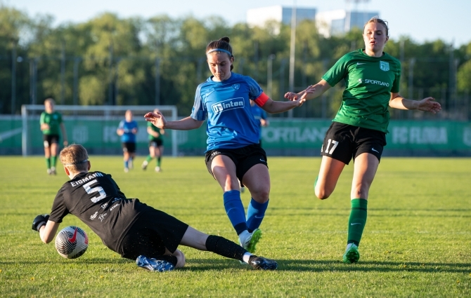 TÄNA OTSEPILT: Flora naiskond madistab Balti liiga poolfinaali ja finaali vahel Sakuga  (avavile kell 14.30!)