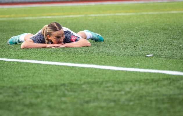 FC Flora ründaja Lisette Tammik. Foto: Katariina Peetson / jalgpall.ee