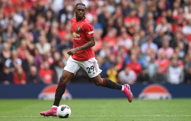 Aaron Wan-Bissaka. Foto: Scanpix / Oli Scarff / AFP