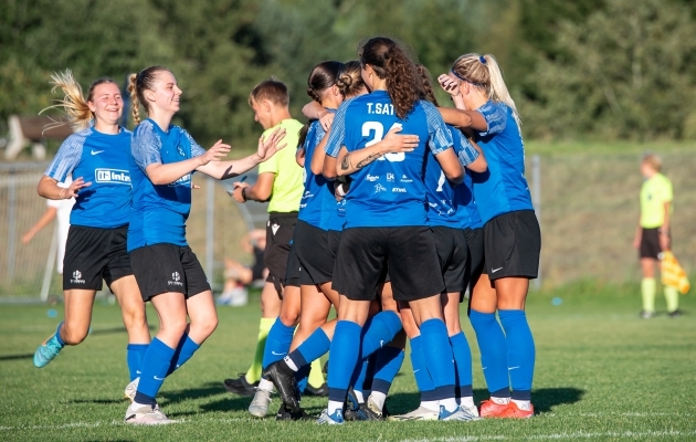 Saku Sportingu naiskond. Foto: Liisi Troska