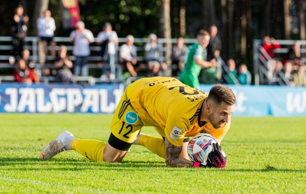 Nõmme Unitedi väravavaht Marko Meerits. Foto: Katariina Peetson / jalgpall.ee