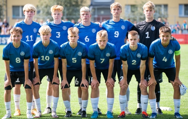 Eesti U16 koondis tegi esimeses mängus Saksimaaga viigi