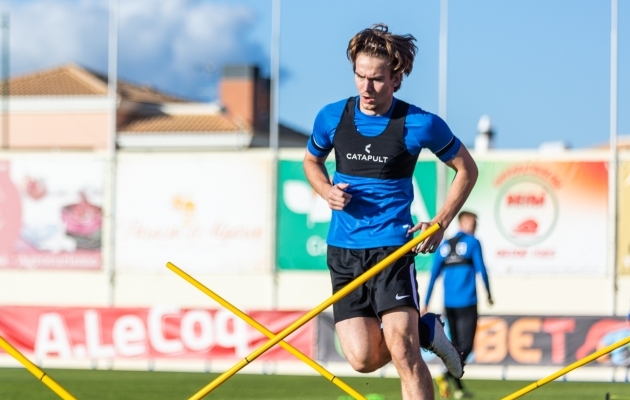 Eesti U21 koondises asendab Flora kaitsjat Liit