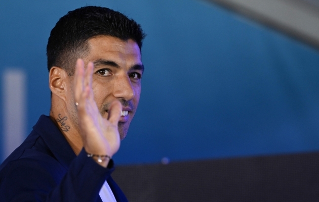 Luis Suarez jätab koondisejalgpalliga hüvasti. Foto: Scanpix / Eitan Abramovich / AFP