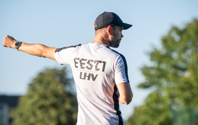 Eesti koondise peatreener Jürgen Henn. Foto: Liisi Troska / jalgpall.ee