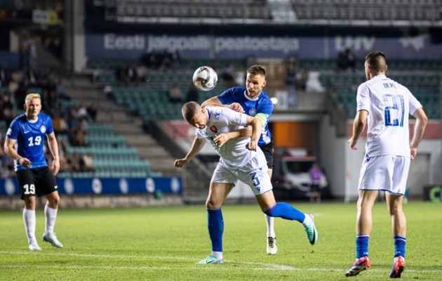 Kapten Mets Slovakkia väravast: võib-olla kaotasime korraks pea. Väga kurb!