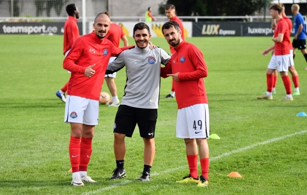 Ricardo Afonso juhendas Transi võiduni. Skoori tegid nii Zakaria Beglarišvili kui Sergo Kuhhianidze. Foto: Sergei Stepanov