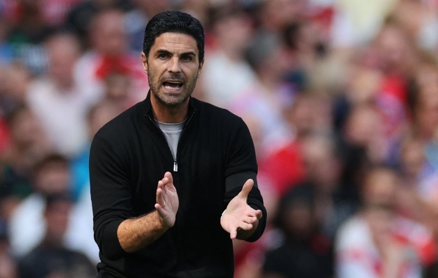 Mikel Arteta. Foto: Scanpix / Adrian Dennis / AFP