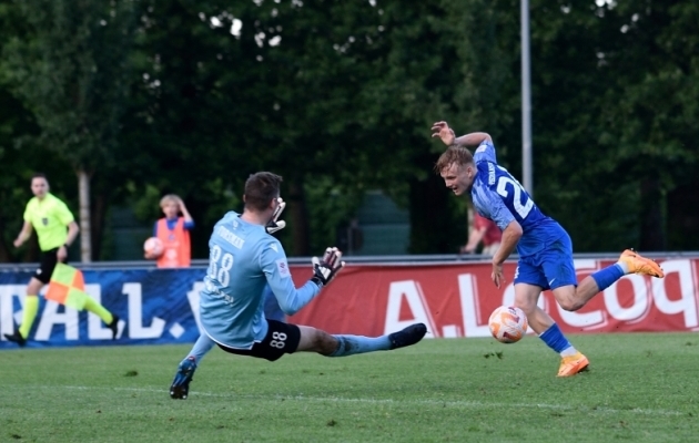 Tammeka võitis eelmise omavahelise mängu 4:0. Foto: Imre Pühvel