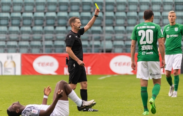 Sergei Zenjov peab kaartide tõttu mängupausi pidama. Foto: Andrei Smetana