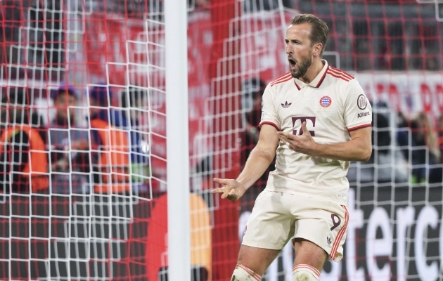 Harry Kane lõi teist mängu järjest kübaratriki ja natuke pealegi. Foto: Peter Kneffel / DPA via AP / Scanpix