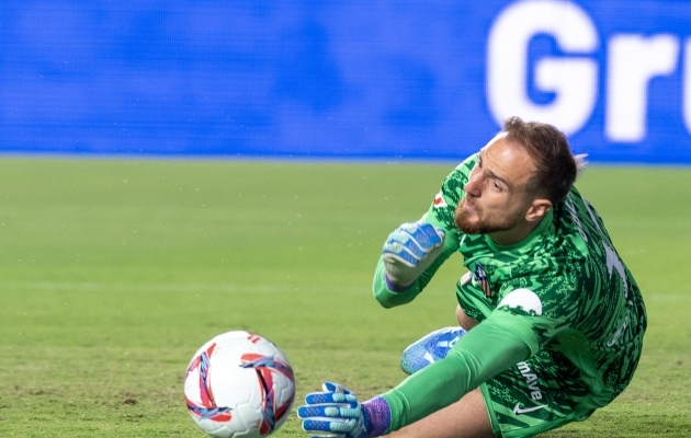 Atletico Madridi väravavaht Jan Oblak. Foto: Scanpix / Oscar Manuel Sanchez / ZUMA Press Wire