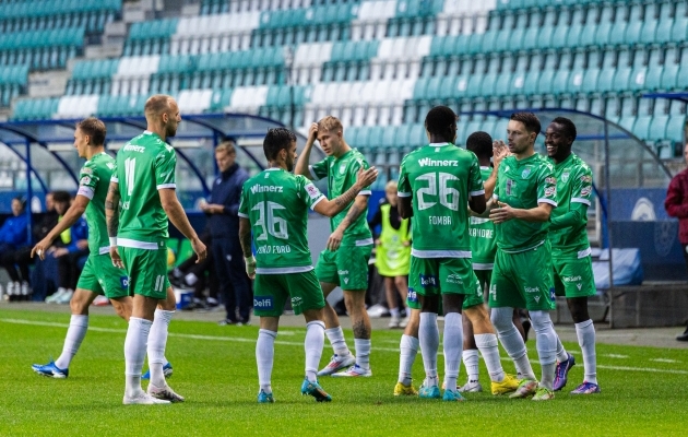 Levadia alistas Kalevi 4:0. Foto: Katariina Peetson / jalgpall.ee