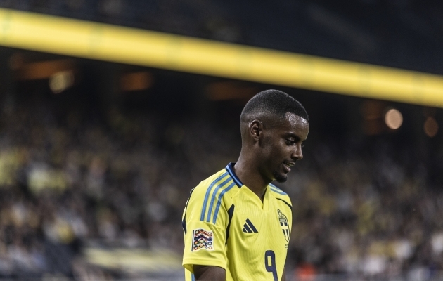 Alexander Isak ei liitu koondisega. Foto: Brit Maria Tael