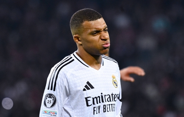 Kylian Mbappe ja teised Real Madridi staarid jäid Prantsusmaal nullile. Foto: Scanpix / Federico Pestellini / IMAGO / PanoramiC