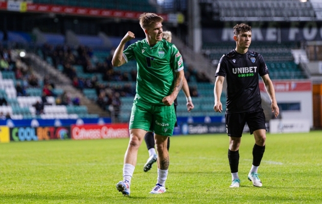 Levadia kaitsjad säravad nii ees- kui tagapool. Foto: Katariina Peetson / jalgpall.ee