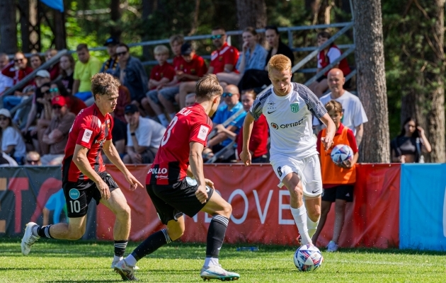 Juunikuine viik Floraga on Unitedi hooaja üks säravamaid hetki. Foto: Katariina Peetson / jalgpall.ee