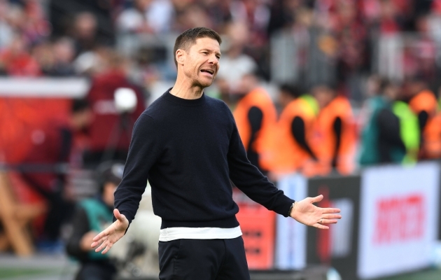 Leverkuseni peatreener Xabi Alonso. Foto: Scanpix / Thomas Thienel / IMAGO / Eibner-Pressefoto