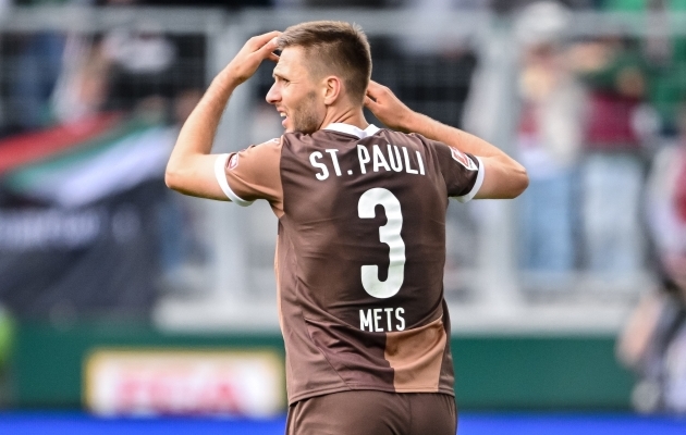 Karol Mets ja St. Pauli said taas lüüa. Foto: Harry Langer / DPA / Scanpix