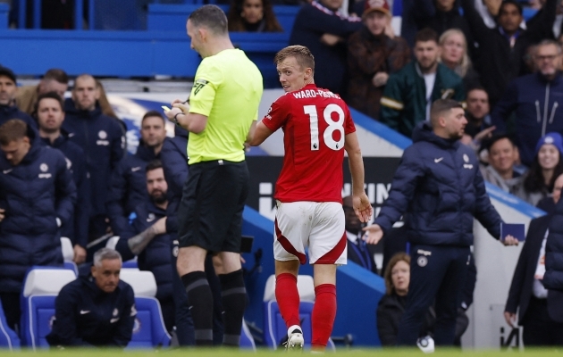 James Ward-Prowse kaitsetöö oli ühest küljest meisterlik, samas ka keelatud. Foto: Scanpix / Andrew Couldridge / Action Images / Reuters