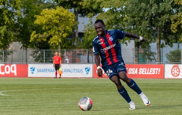 Muhammed Suso lõi Levadia U21 võrku kaks palli. Foto: Allan Mehik (arhiiv)