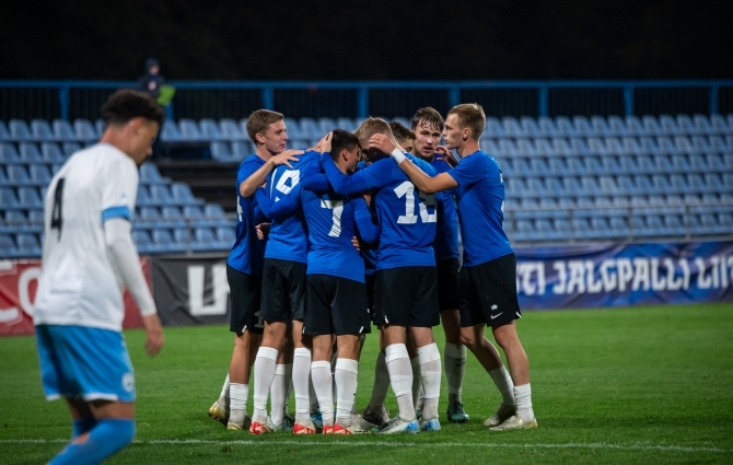 Luup peale | 17-aastane debütant lõpetas Eesti U21 koondise viis aastat kestnud ootuse