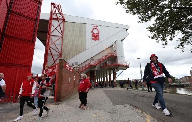 Nottingham Foresti kodustaadion The City Ground. Foto: Scanpix / REUTERS / Chris Radburn