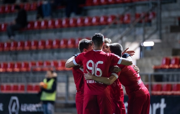 Dramaatilisel moel võidu saanud Legion sihib Esiliiga B hõbemedaleid. Foto: Jana Pipar