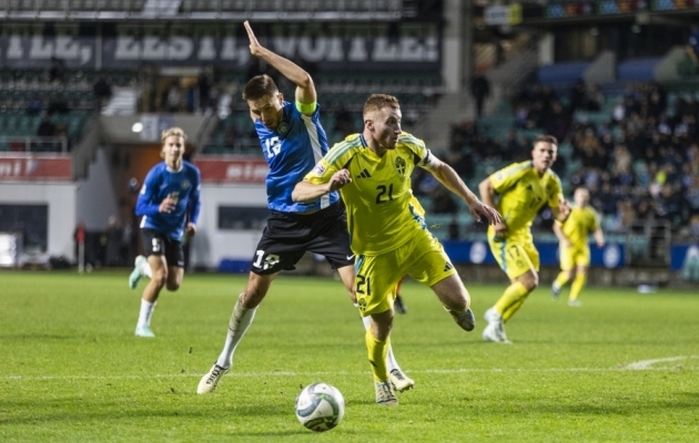 Eesti ei suutnud ka kodus Rootsi rünnakuid pidurdada. Foto: Brit Maria Tael