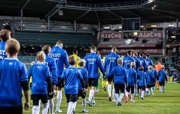 Eesti koondis naaseb A. Le Coq Arenale uuel aastal. Foto: Jana Pipar