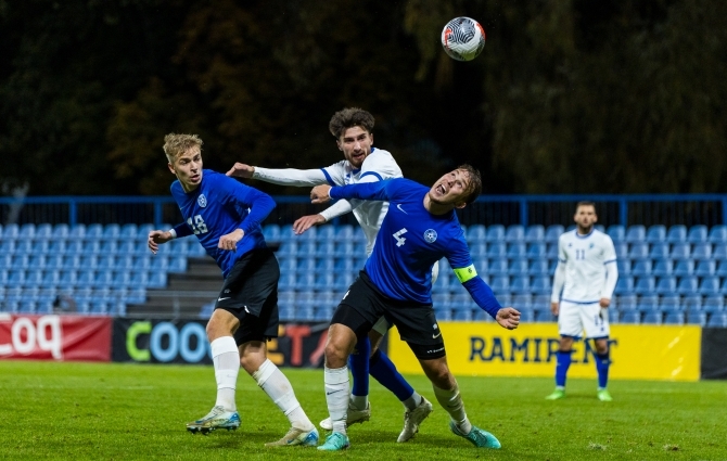 VAATA JÄRELE: Eesti U21 lõpetas valiktsükli Kosovo vastu võidukalt