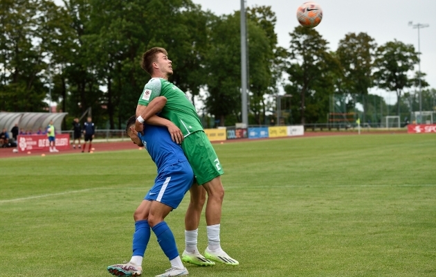 Levadia on võitnud Tammekat viies mängus järjest. Kuuendaga kaasneks meistritiitel. Foto: Imre Pühvel