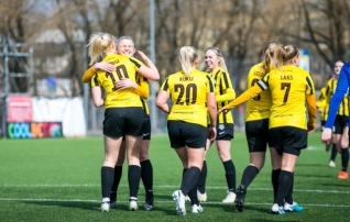 Naiste Meistriliiga üleminekuturniiri Lõuna-Eesti vastasseisus sai Lail kirja duubli