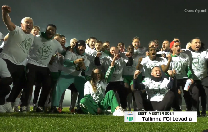 Tehtud! Levadia alistas Tammeka ja kindlustas Premium liiga tiitli!