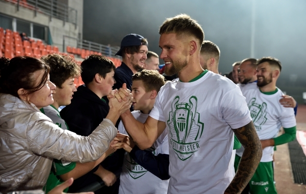 Endine Levadia kapten Brent Lepistu mängis kokkuvõttes kindlalt. Foto: Imre Pühvel