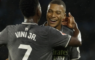 Ilus kingitus: Mbappe ja Vinicius tegid Ancelotti juubelimängus skoori