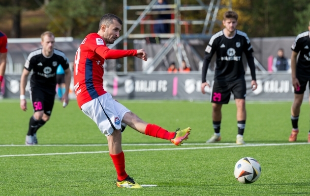 Zakaria Beglarišvili tegi särava esituse. Foto: Katariina Peetson / jalgpall.ee