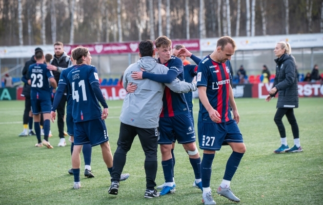 Paide Linnameeskonnal ei ole vigastaste ja mängukeeldudega probleeme. Foto: Liisi Troska / jalgpall.ee