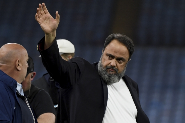 Nottingham Foresti omanik Evangelos Marinakis sai viiemängulise staadionikeelu. Foto: AP Photo/Rui Vieira/Scanpix